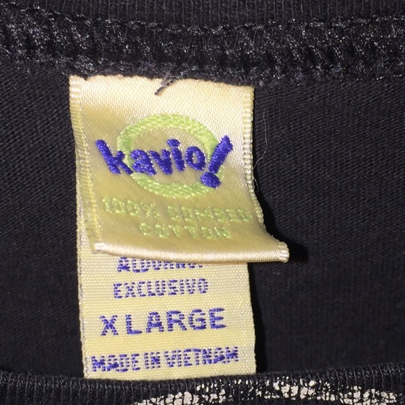 Kavio Tops Vintage Bleeding Through Band Tee Poshmark